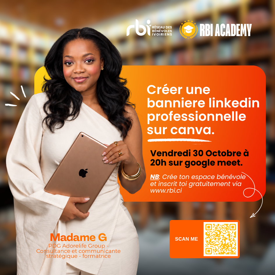 RBI ACADEMY | Créer une bannière LinkedIn professionnelle sur Canva